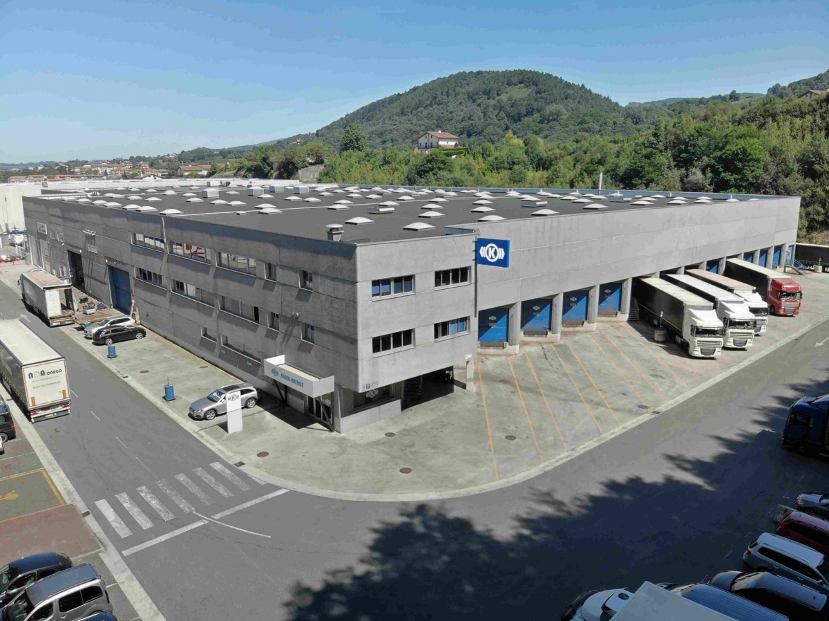 Imagen área de las actuales instalaciones de Knorr-Bremse en Irún. -  Imagen área de las actuales instalaciones de Knorr-Bremse en Irún. -