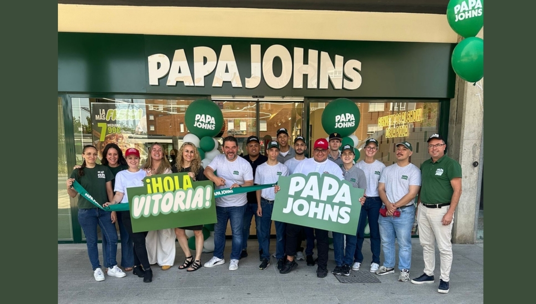 Papa Johns crece en el País Vasco con su primer restaurante en Vitoria