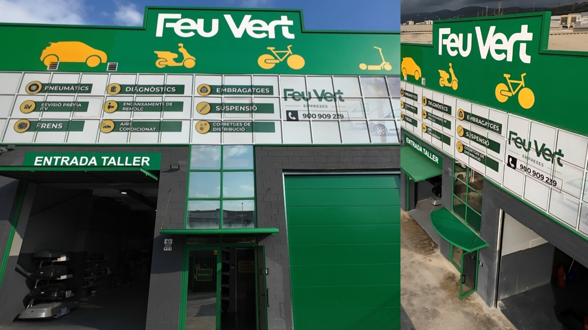 Feu Vert apuesta por las flotas: inaugura su primer centro especializado en Sant Boi (Barcelona)