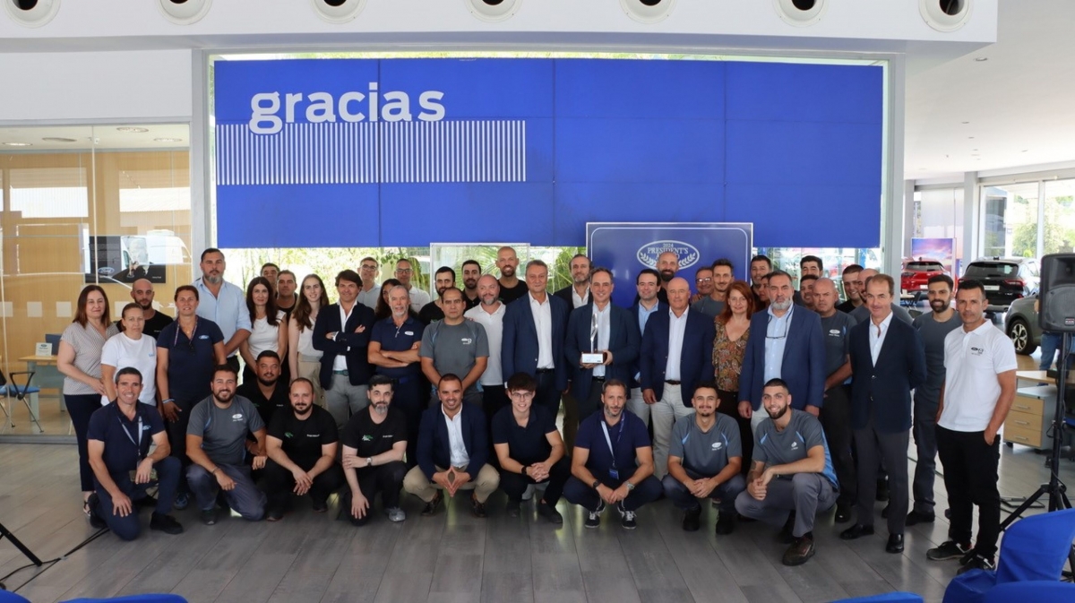 Jerez Motor, concesionario oficial de Ford, premiado por el fabricante por su 