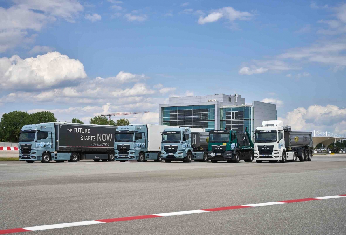La gama más pesada de eTrucks de MAN lista para entrar en acción. - 