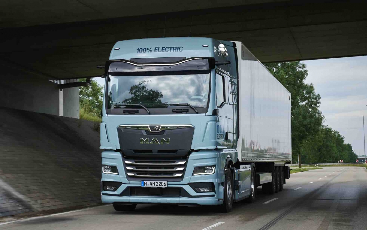 Es el buque insignia de los eTrucks: el eTGX con motor de 544 cv y cabina GX.