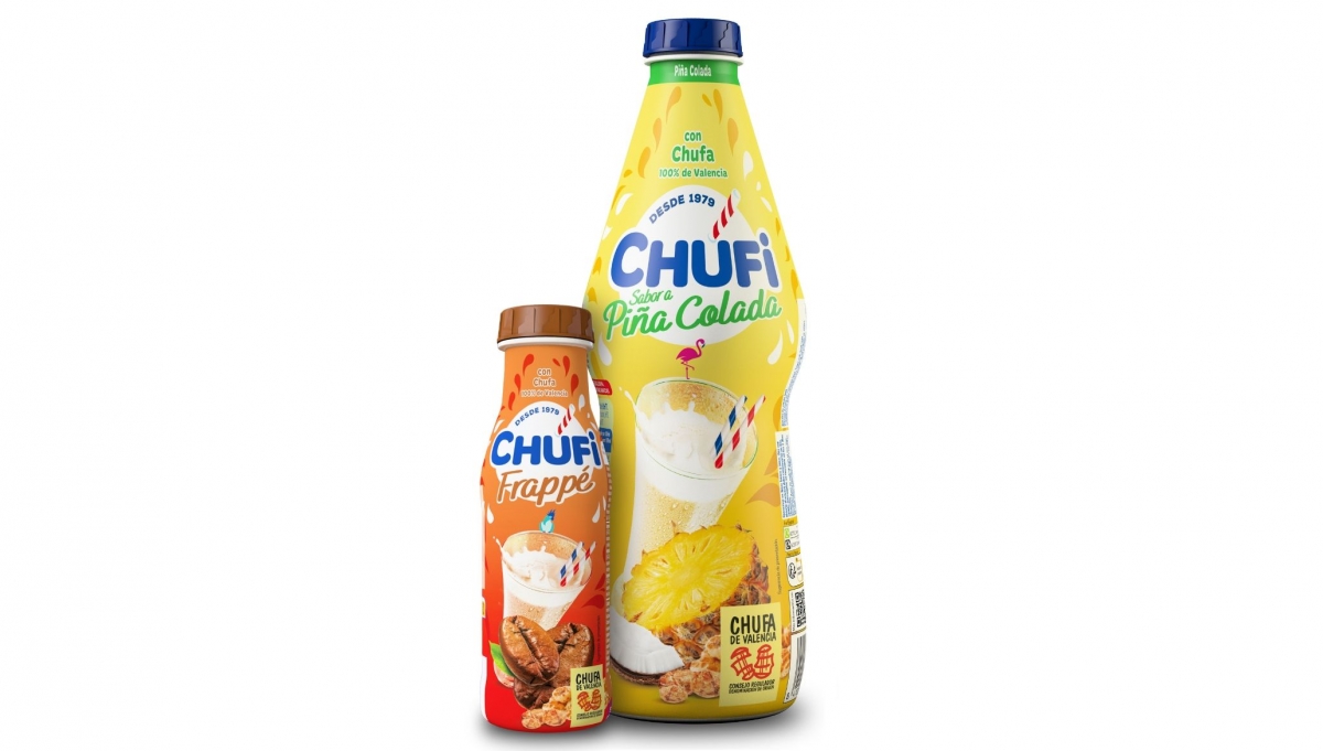 Chufi presenta sus novedades para este verano: Chufi Piña Colada y Chufi Frappé 250 ml