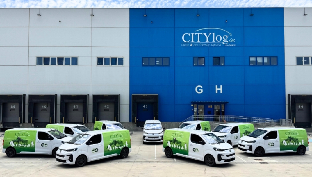 Fiat Professional suministra 14 furgonetas eléctricas E-Scudo a CITYlogin