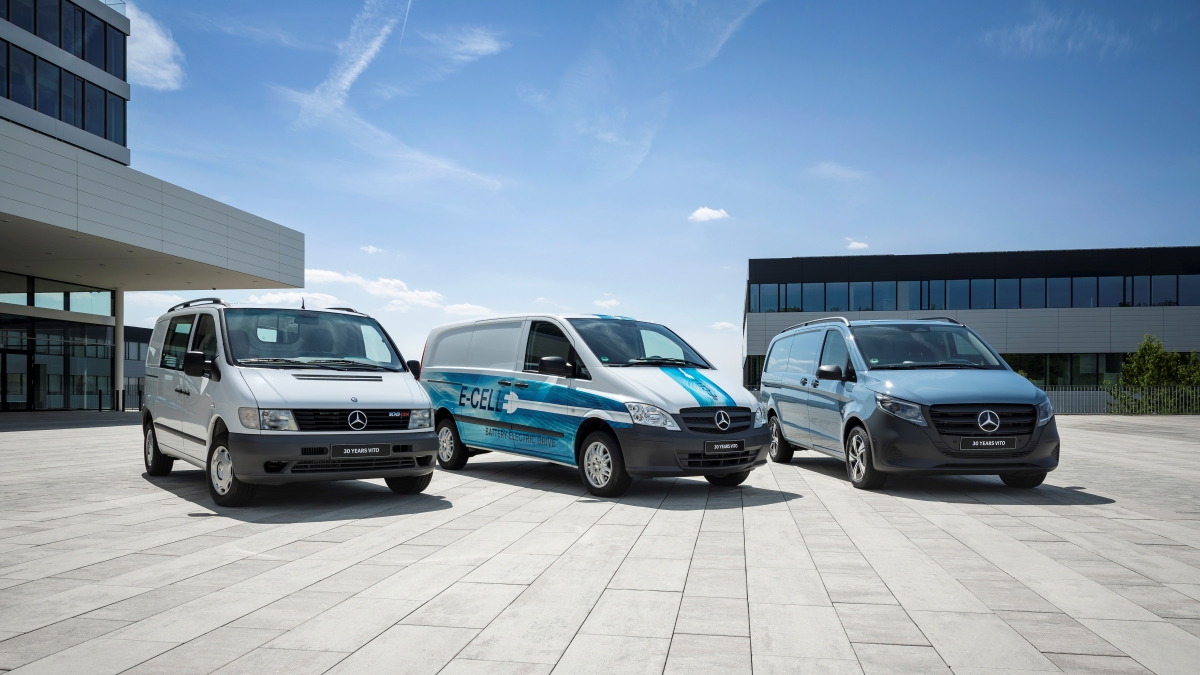 Desde España al mundo: la Vito de Mercedes-Benz celebra 30 años de innovación y versatilidad
