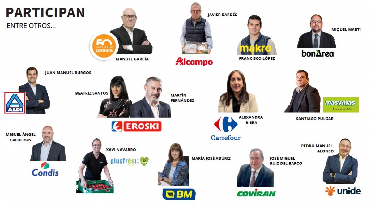Algunos de los grandes expertos y compradores que estarán presentes en el próximo Anuario FyH de FRS.