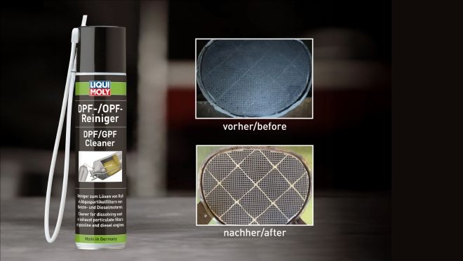 Liqui Moly pone a la venta su limpiador DPF/GPF para filtros de partículas en motores diésel y gasolina sin desmontaje