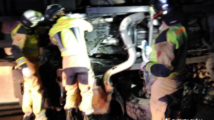 Muere un camionero de 64 años en un accidente en la N-122, en Zaragoza