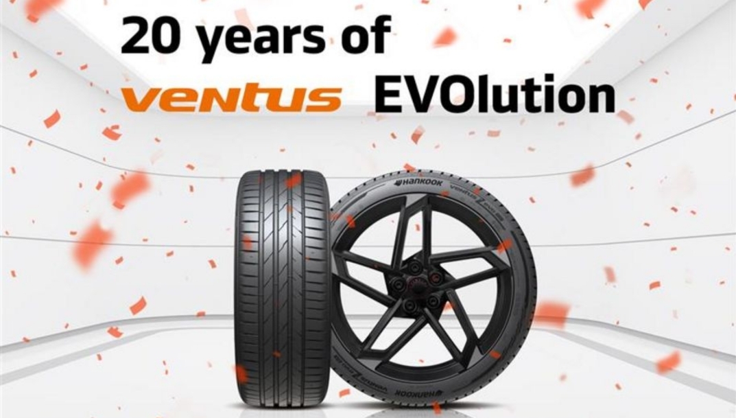 Hankook celebra el 20º aniversario de sus neumáticos Ventus en Europa