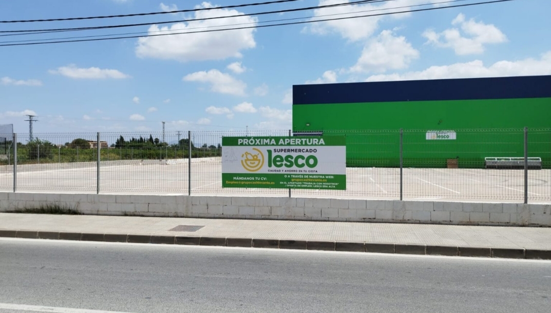 Cash Levante abrirá un nuevo supermercado Lesco en Murcia