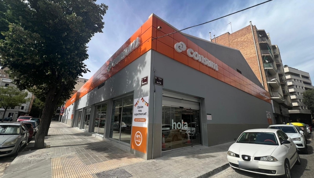 Exterior del nuevo Consum de Lleida.