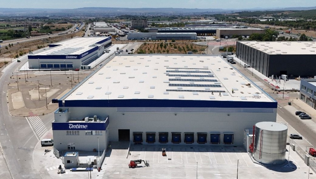 Ontime invierte 20 millones en su nueva plataforma logística de Zaragoza