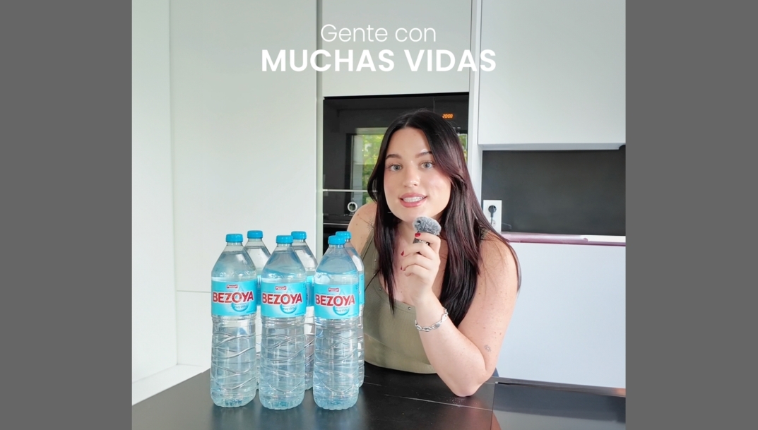 Bezoya y Ecoembes se unen en una campaña digital para promover la sostenibilidad y la economía circular