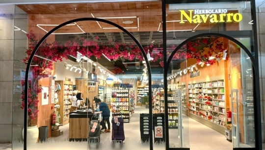 Herbolario Navarro dispara sus ventas el 178% en centros comerciales en lo que va de año