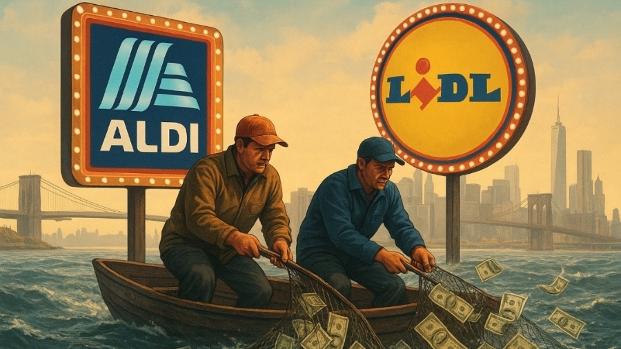 Lidl y Aldi en Estados Unidos: cómo los discounters alemanes pescan en río revuelto