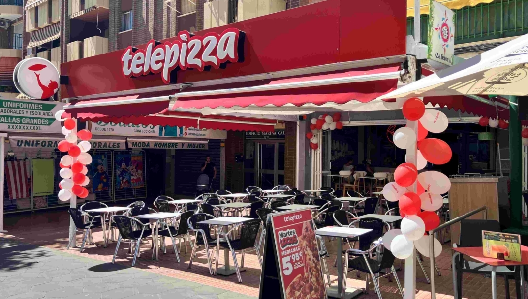 Telepizza abre un nuevo restaurante en Benidorm (Alicante)
