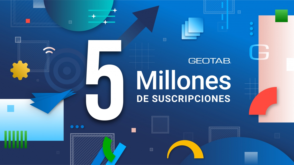 Ya hay cinco millones de vehículos conectados gracias a Geotab