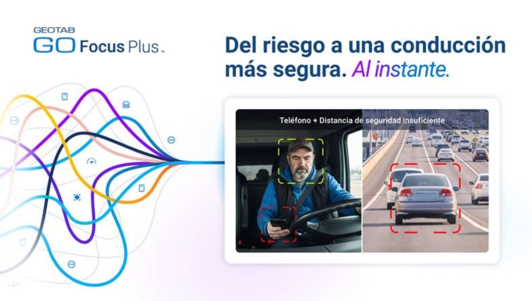 Geotab presenta una cámara para salpicadero que utiliza inteligencia artificial   