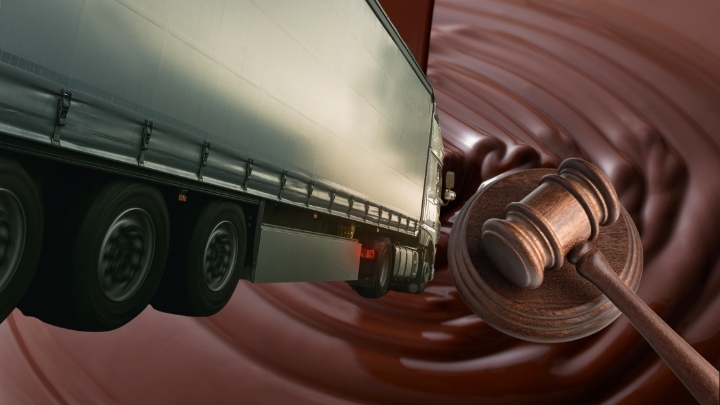 Un camionero se enfrenta a dos años y medio de prisión por quedarse una carga de 12,5 toneladas de chocolate
