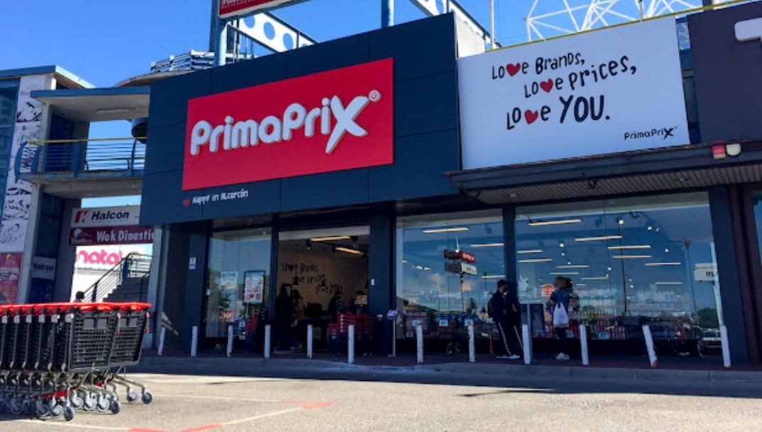 Fachada de una tienda PrimaPrix. - 