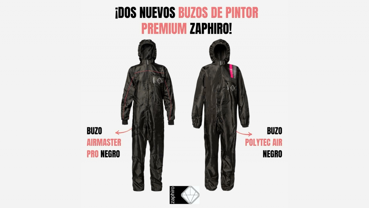 Zaphiro presenta dos nuevos buzos de pintor en su nueva gama premium de protección laboral
