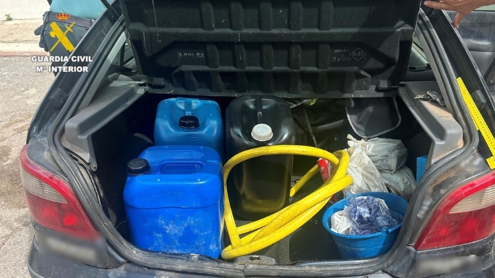 Detenido un hombre por sustraer gasoil de camiones estacionados en Castellón
