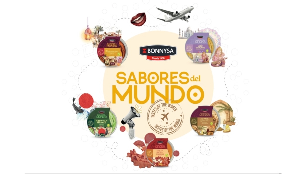 Bonnysa lanza su nueva familia de V gama: Sabores del Mundo