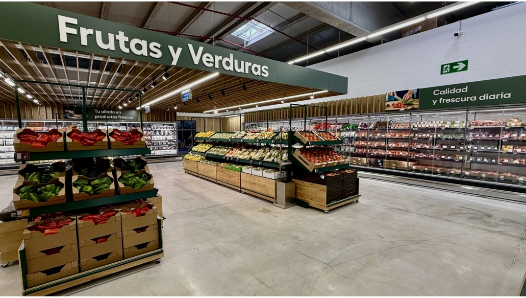 Interior del Cash Record de Santiago.