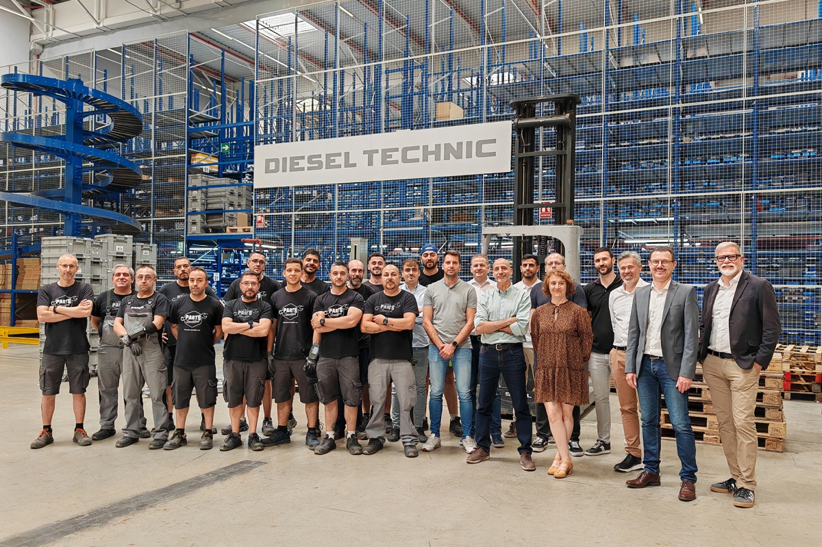 Diesel Technic Iberia celebra su 20º aniversario con la mirada puesta en abrir nuevos centros logísticos