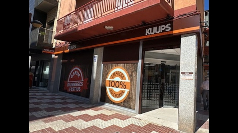 Nueva tienda Kuups en Algemesí (Valencia). - 