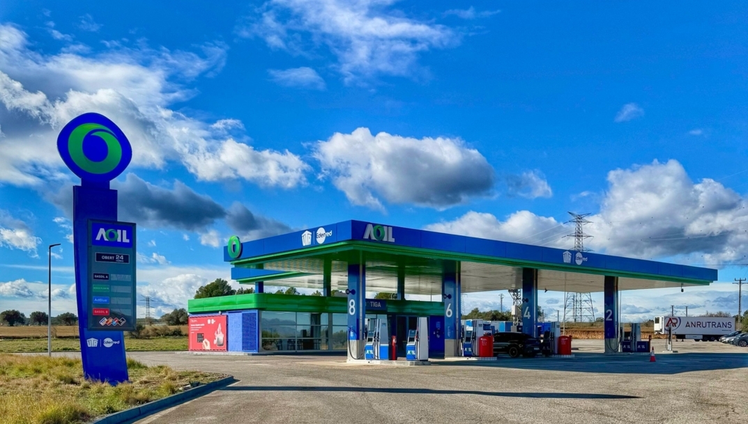 Estación AOIL Energy de Borrassà (Gerona). - 