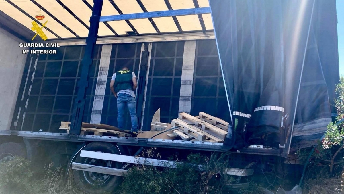 La Guardia Civil recupera las bobinas robadas en Cáceres. - 
