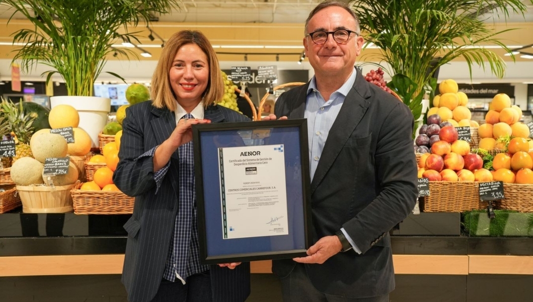 Carrefour certifica sus tiendas y plataformas logísticas con Aenor
