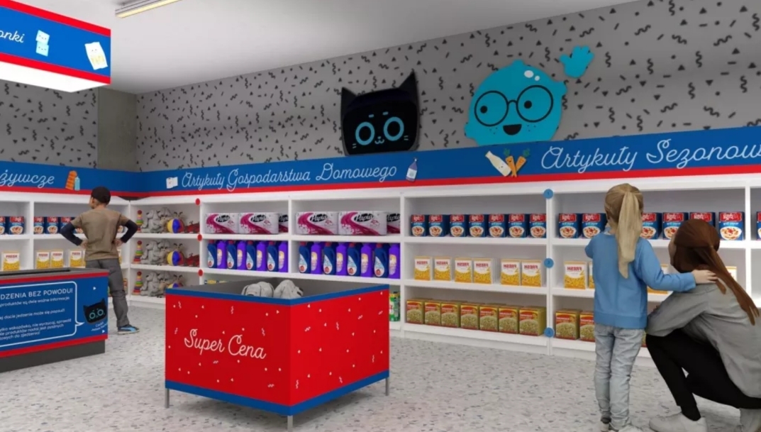 Lineales adaptados a la altura de los niños.