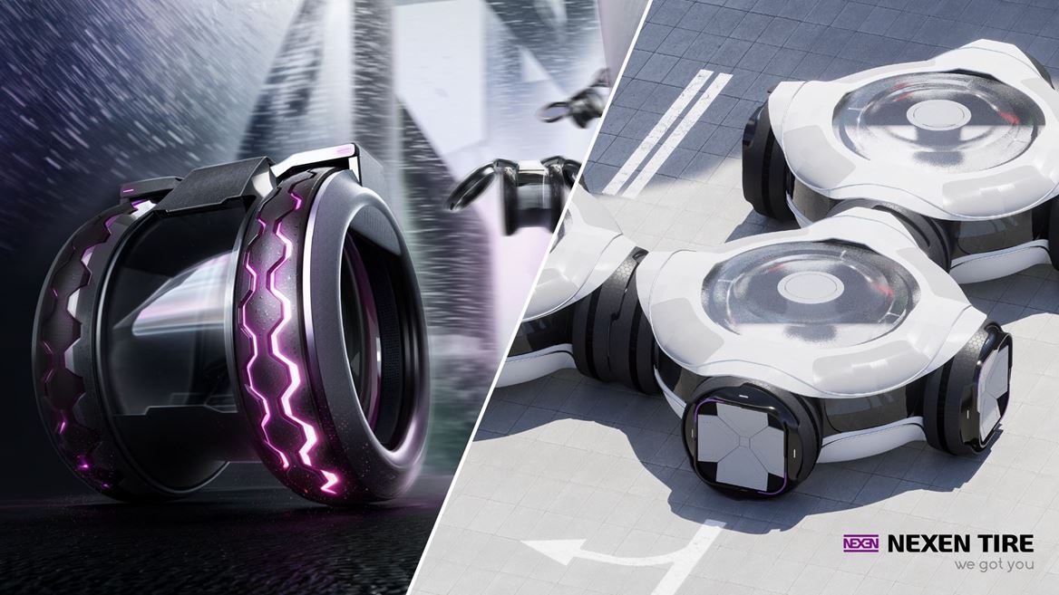 Nexist y Cellexis, neumáticos conceptuales de Nexen Tire, galardonados en los premios IDEA 2025