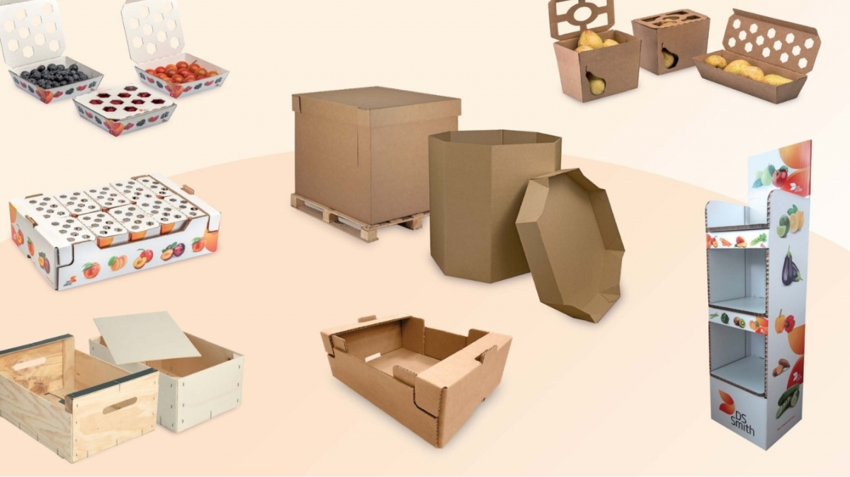 DS Smith, una empresa de International Paper, presenta una nueva gama de soluciones de packaging sostenibles a base de fibra en Fruit Attraction 2025