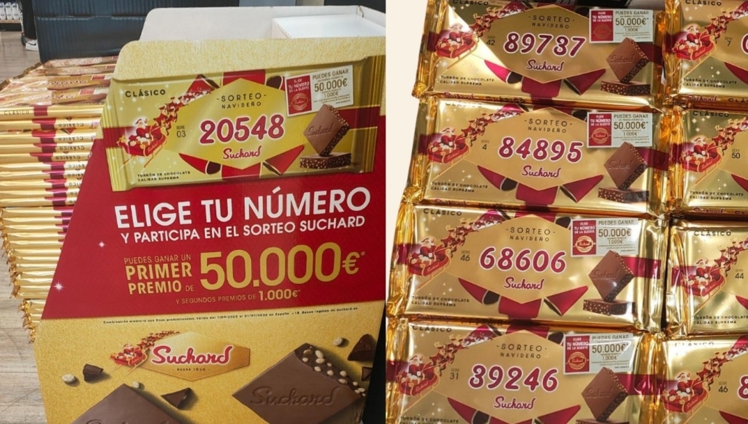 Suchard convierte sus envases en participaciones de 'lotería'