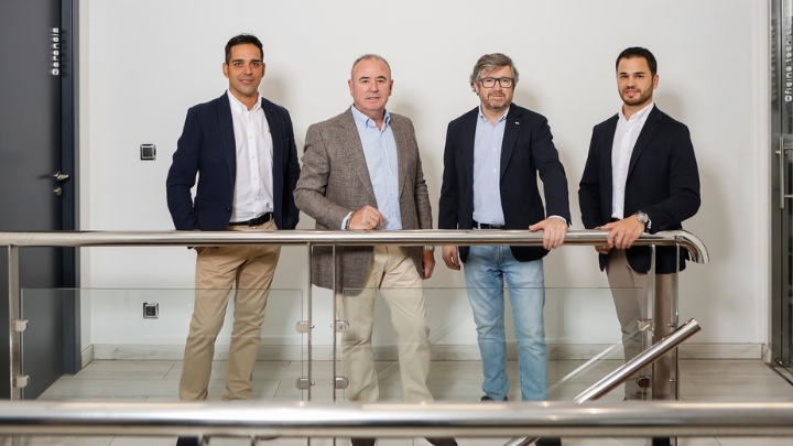Israel Ramos, Juan Francisco Sanz, Miguel Ángel Muñoz y César Sanz. - 