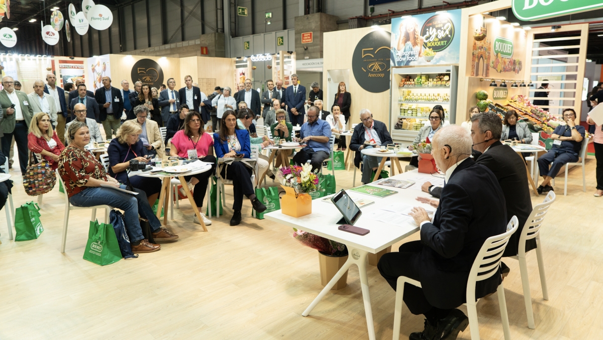 Anecoop cumple 50 años consolidada como referente del sector hortofrutícola europeo