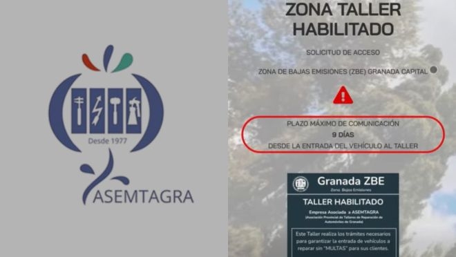 Los talleres de Granada crean una aplicación ágil y gratuita para solicitar acceso de los coches a reparar dentro de la ZBE