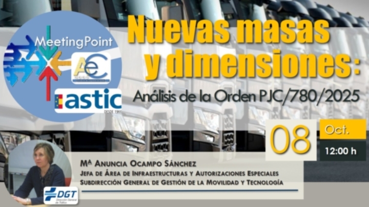La DGT aclara el próximo miércoles las dudas de transportistas y cargadores sobre el aumento de masas y dimensiones