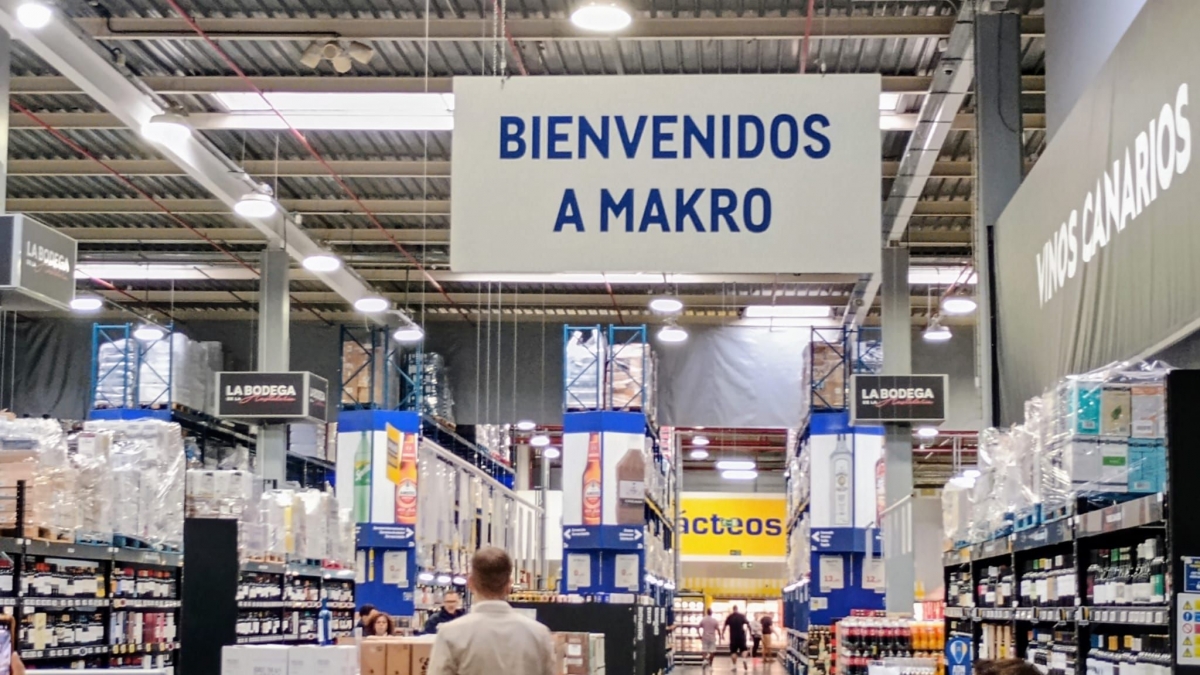 Makro en La Laguna (Tenerife).
