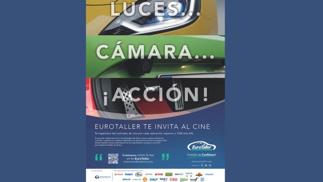 EuroTaller regala a sus clientes una entrada doble para el cine en facturas superiores a 150 euros + IVA 