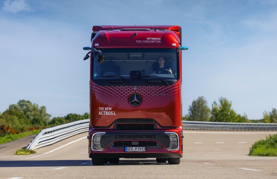 La ProCabin está disponible para todos los eActros y para el Actros L diésel.