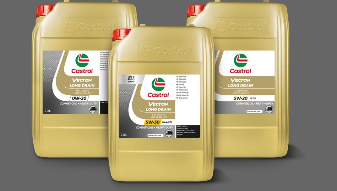 Castrol pone a la venta su gama de lubricante Vecton Long Drain para vehículos industriales