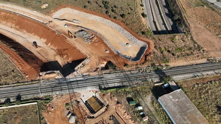Transportes avanza en el acceso ferroviario para mercancías del Puerto de Castellón
