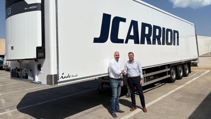 Toda la flota de J Carrión incorpora el sistema AxlePower de Thermo King para reducir emisiones