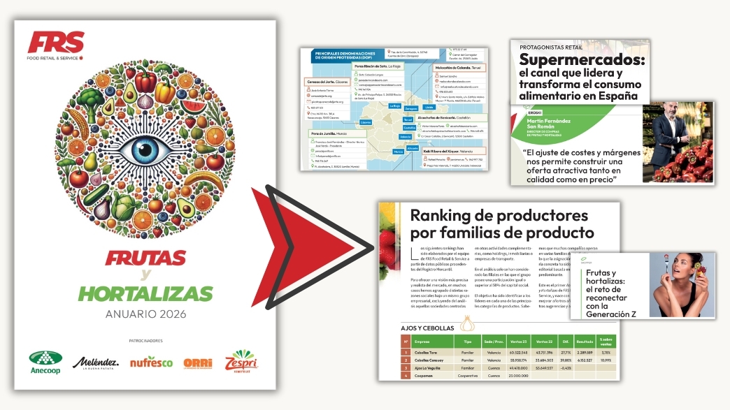 FRS ANUARIO DE FRUTAS Y HORTALIZAS 