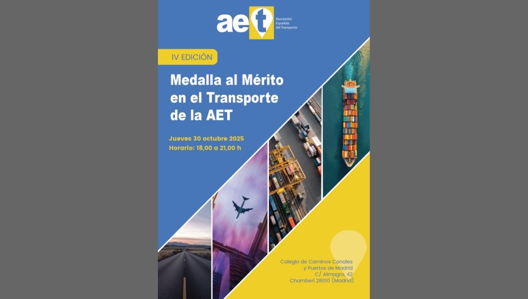 La AET celebra la IV Edición de las Medallas al Mérito en el Transporte