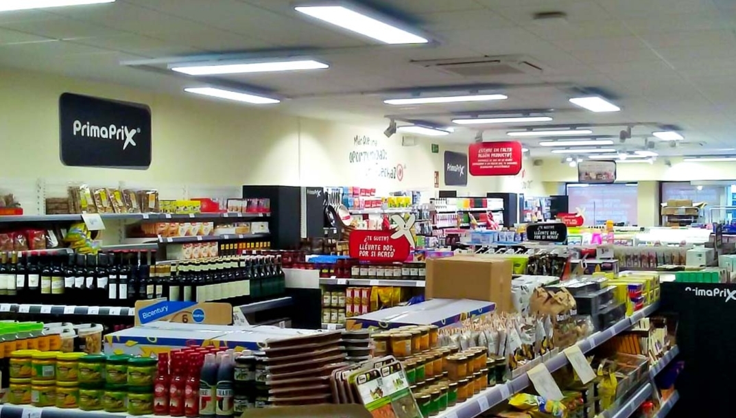 Interior de una tienda PrimaPrix. - 
